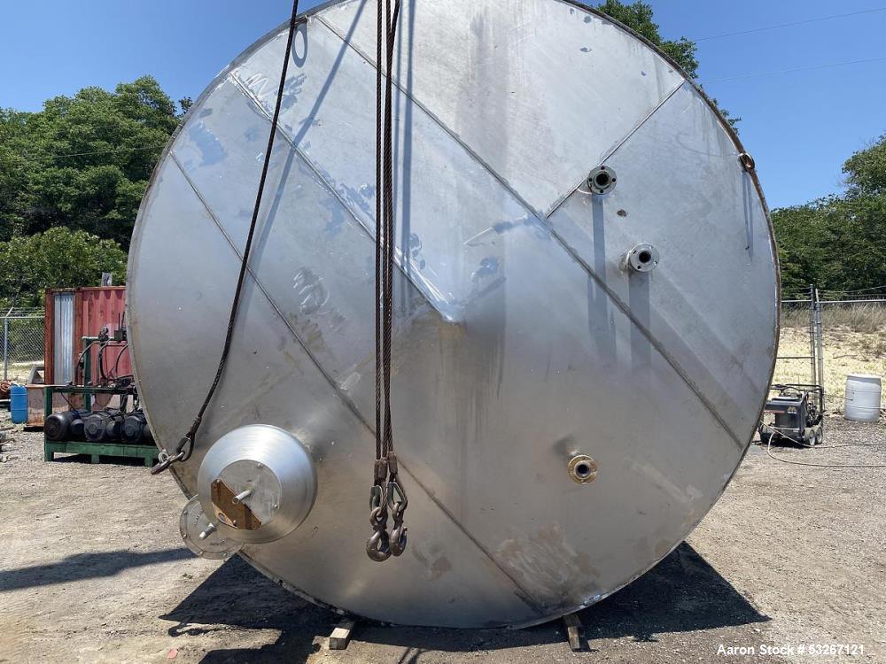 Used Chattanooga Boiler & Tank 304L Stainless Steel Tank – 10,557 Gallons | API 650 | Built 2005