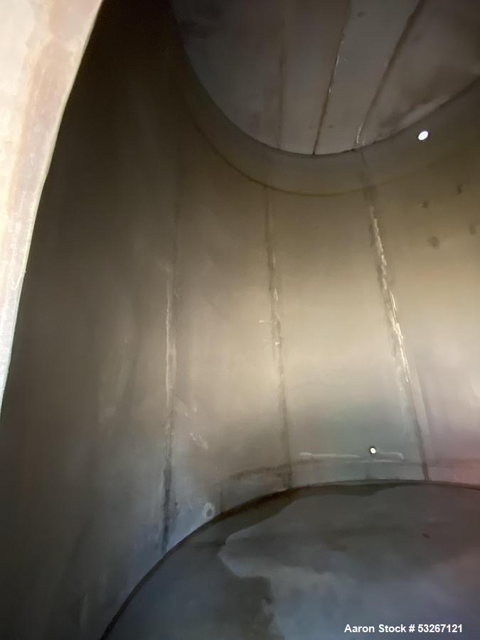 Used Chattanooga Boiler & Tank 304L Stainless Steel Tank – 10,557 Gallons | API 650 | Built 2005