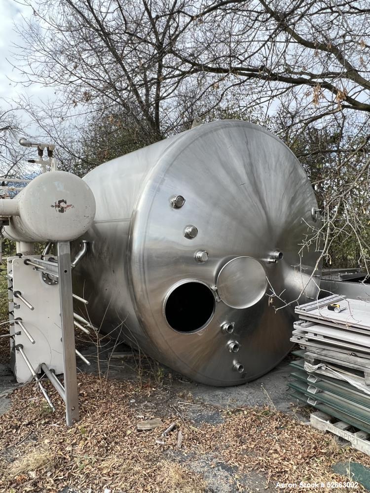 Used Cherry Burrell 5000 Gallon Stainless Steel Storage Tank