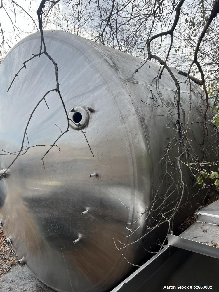 Used Cherry Burrell 5000 Gallon Stainless Steel Storage Tank