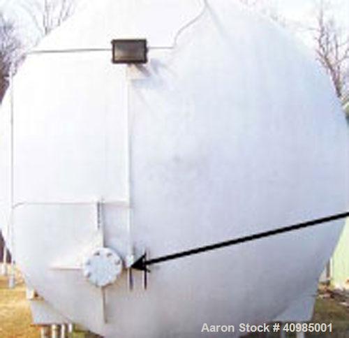 Used Cherry Burrell Horizontal Tank, 30,000 Gallon, Model CH. Height 13', length 38', 3" flanged inlet, 6" flanged outlet, stainless steel interior.
