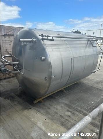 Used Cherry-Burrell Model: CV 7,500 Gallon Top Agitated Mixing Stainless Steel T