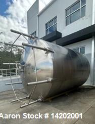 Used Cherry-Burrell Model: CV 7,500 Gallon Top Agitated Mixing Stainless Steel T
