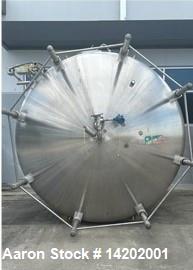 Used Cherry-Burrell Model: CV 7,500 Gallon Top Agitated Mixing Stainless Steel T