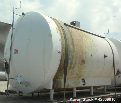 Used Cherry-Burrell Cold Wall Tank, 5000 Gallon, Model E, 304 Stainless Steel, Horizontal. 96" Diameter x 144" straight side, dished heads. Insulated with carbon steel sheathing. Approximate 102" x 7...