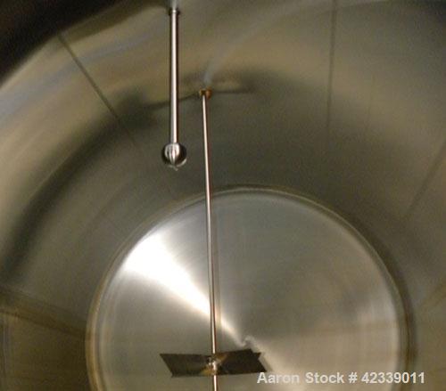 Used- Cherry-Burrell Cold Wall Tank, 5000 Gallon, Model E, 304 Stainless Steel, Horizontal. 96" Diameter x 144" straight sid...