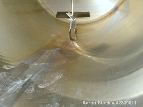 Used Cherry-Burrell Cold Wall Tank, 5000 Gallon, Model E, 304 Stainless Steel, Horizontal. 96" Diameter x 144" straight side, dished heads. Insulated with carbon steel sheathing. Approximate 102" x 7...