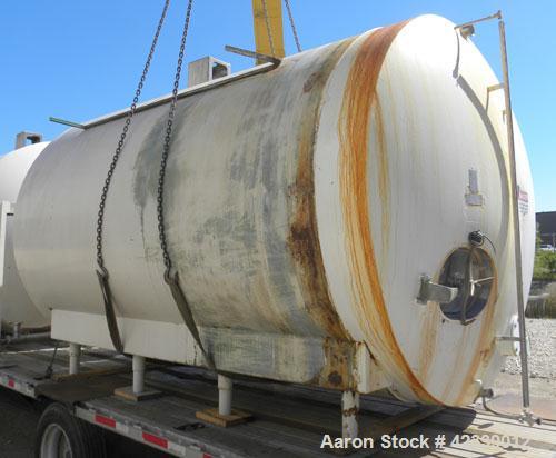 Used Cherry-Burrell Cold Wall Tank, 5000 Gallon, Model E, 304 Stainless Steel, Horizontal. 96" Diameter x 144" straight side, dished heads. Insulated with carbon steel sheathing. Approximate 102" x 7...