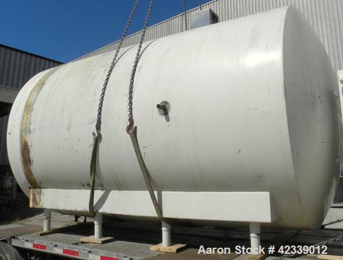 Used- Cherry-Burrell Cold Wall Tank, 5000 Gallon, Model E, 304 Stainless Steel, Horizontal. 96" Diameter x 144" straight sid...