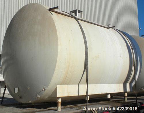 Used Cherry-Burrell Cold Wall Tank, 5000 Gallon, Model E, 304 Stainless Steel, Horizontal. 96" Diameter x 144" straight side, dished heads. Insulated with carbon steel sheathing. Approximate 102" x 7...