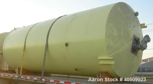 Used Cherry Burrell Silo Tank, 5,000 Gallon, Model SVW, 304 stainless steel, vertical. 84" diameter x 213" straight side, dished top, sloped bottom. Partial sidewall cold jacket, 40 square feet, rate...