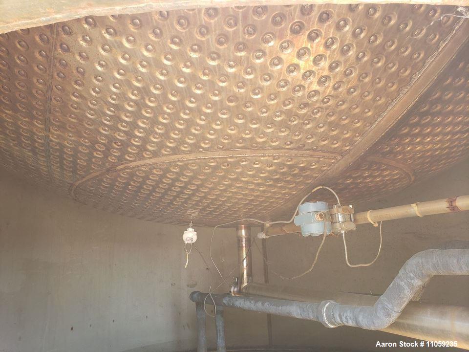 Used Cherry Burrell 15,000 Gallon Stainless Steel Sanitary Jacket Vacuum