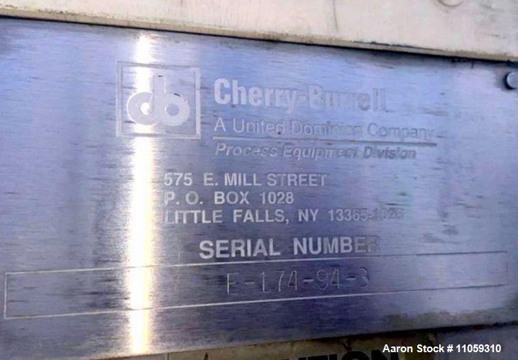 Cherry Burrell 9000 Gallon Sanitary Stainless Steel Mix Tank