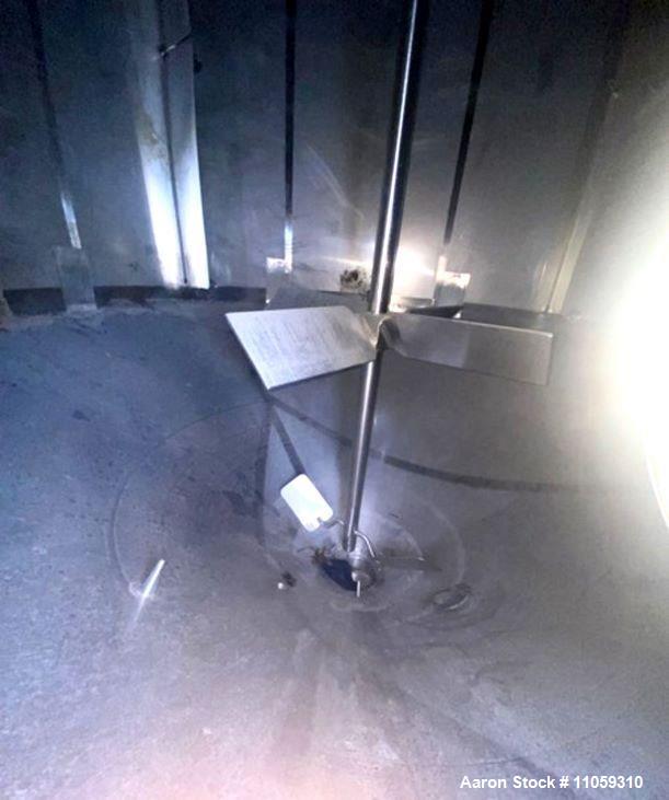 Cherry Burrell 9000 Gallon Sanitary Stainless Steel Mix Tank