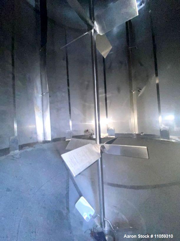 Cherry Burrell 9000 Gallon Sanitary Stainless Steel Mix Tank