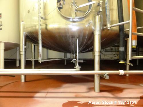 Used 5,000 Gallon Stainless Steel Cherry Burrell Agitated Mix Tank
