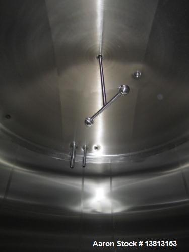 Used 8,000 Gallon Stainless Steel Cherry Burrell Agitated Mixing Tank