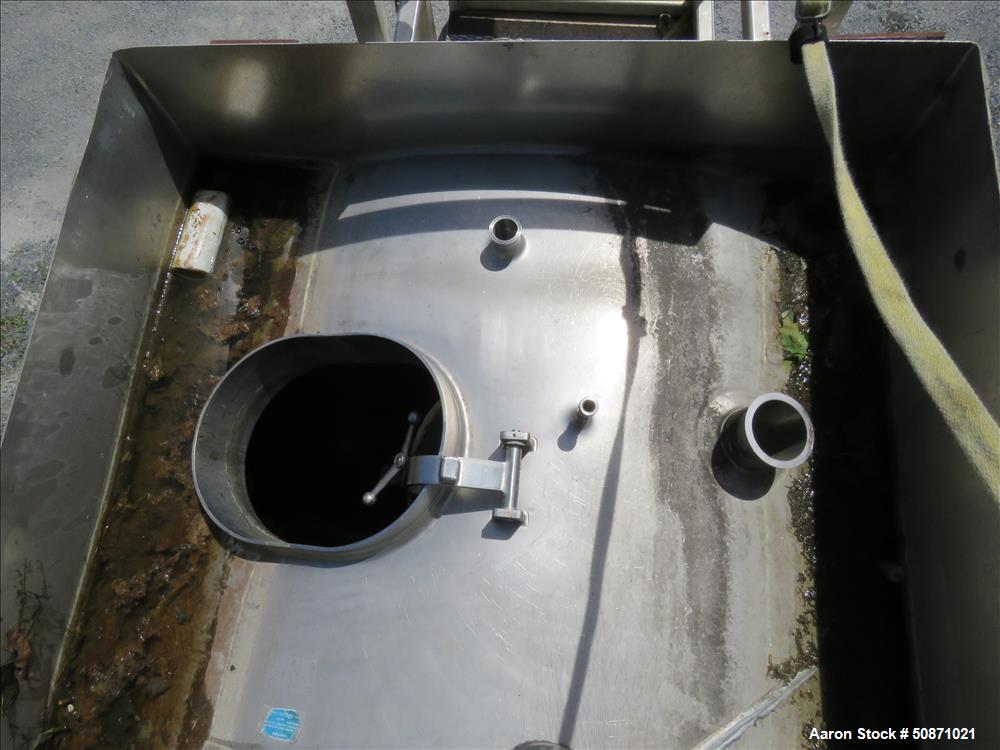 Used Approx. 10k Gallon SS Tank.