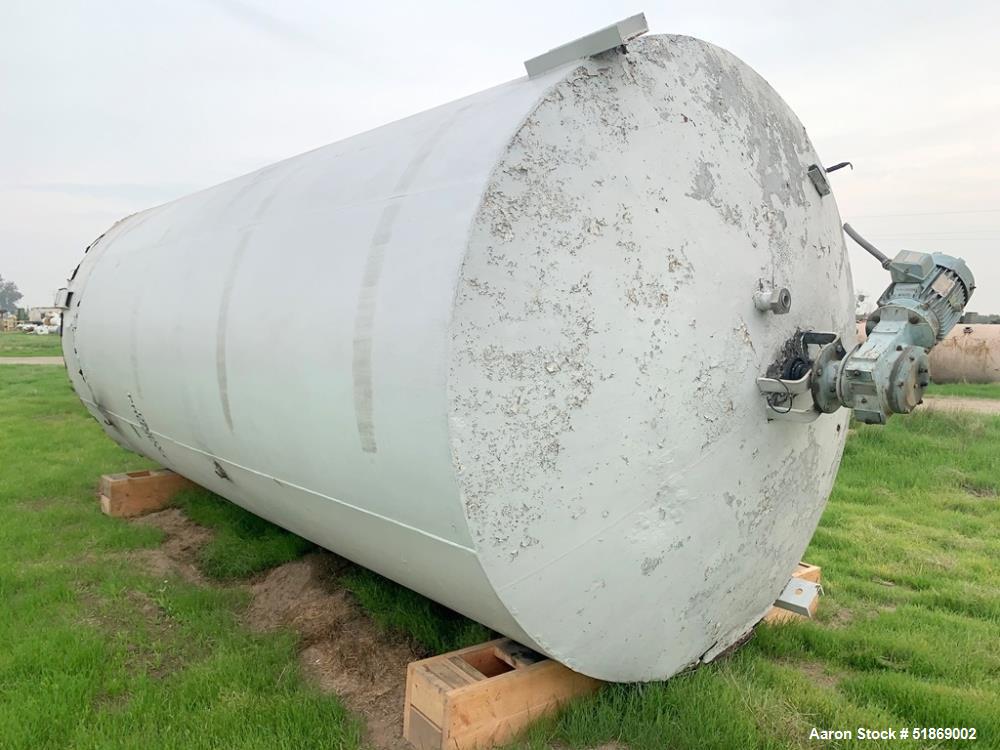 6,000 Gallon Cherry Burrell Jacketed Silo