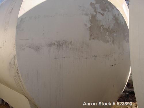 USED: 10,000 Gallon Cherry Burrell insulated horizontal storage tank.304 stainless steel interior, mild steel painted exterior. 10' outsidediameter x 22'4" long x 23'1/2" inside length x 9'.