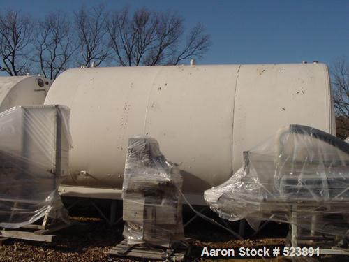 USED: 10,000 Gallon Cherry Burrell insulated horizontal storage tank.304 stainless steel interior, mild steel painted exterior. 10' outside diameter x 22'4" long x 23'1/2" inside length x 9'.