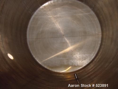 USED: 10,000 Gallon Cherry Burrell insulated horizontal storage tank.304 stainless steel interior, mild steel painted exterior. 10' outside diameter x 22'4" long x 23'1/2" inside length x 9'.