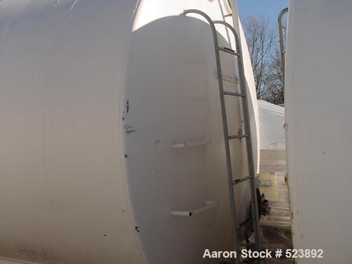 USED: 10,000 Gallon Cherry Burrell insulated horizontal storage tank.304 stainless steel interior, mild steel painted exterior. 10' outsidediameter x 22'4" long x 23'1/2" inside length x 9'.