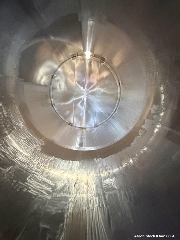 Cherry Burrell 7500 Gallon Stainless Steel Storage Tank Jacketed 132 Inch Diameter