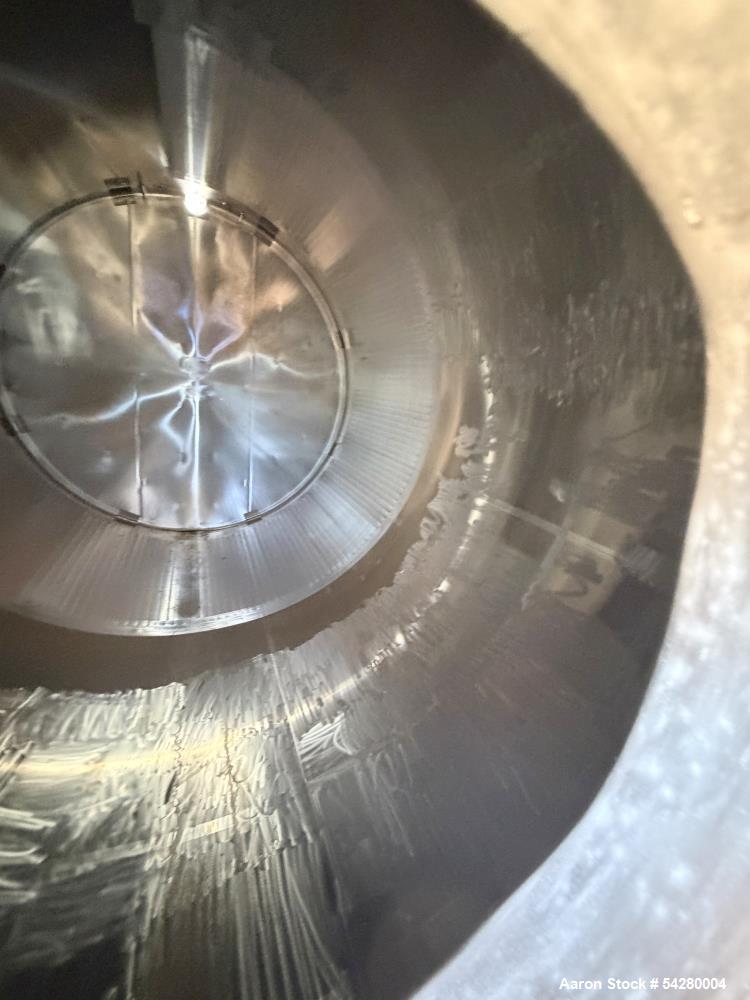 Cherry Burrell 7500 Gallon Stainless Steel Storage Tank Jacketed 132 Inch Diameter