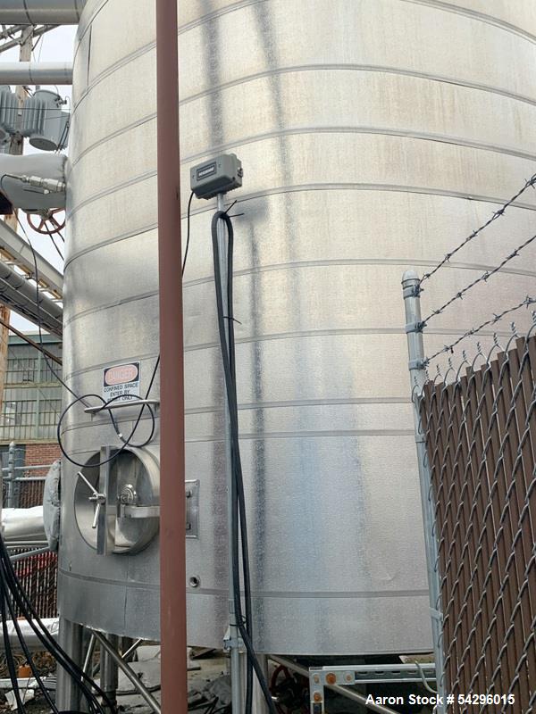 Used Cherry Burrell Stainless Steel Tank, Approximate 5,000 Gallon.