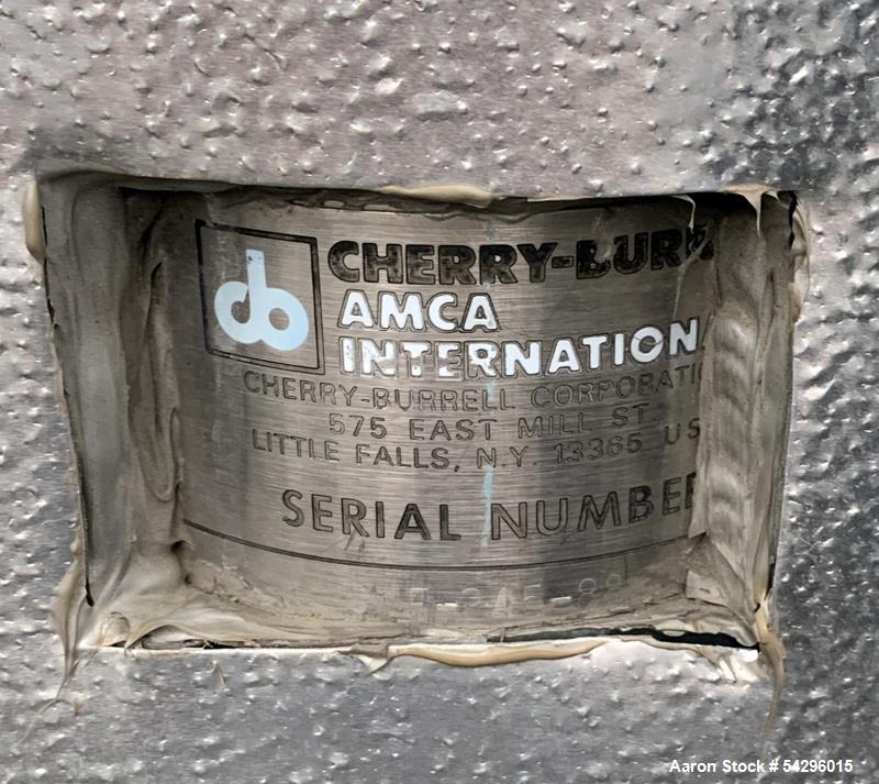 Used Cherry Burrell Stainless Steel Tank, Approximate 5,000 Gallon.