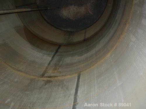 USED: Chicago Boiler tank, 8500 gallon, 316 stainless steel, vertical. Approximately 108" diameter x 18' straight side, dish...