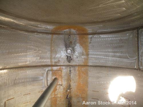 Used Clawson Tank Company 2 Compartment Pressure Tank, 6,000 gallons, 3,000 gallons per compartment, 304L stainless steel, horizontal. Each compartment 95-1/2" diameter x 75" straight side, dished he...