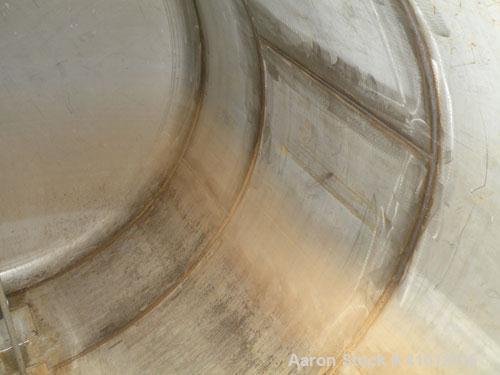 Used Clawson Tank Company Pressure Tank, 12,000 Gallon, 304L Stainless Steel, Horizontal.  125-1/2" diameter x 222" straight side, dished heads. Internal rated 20 psi at 100 deg F, and -20 deg F at 2...