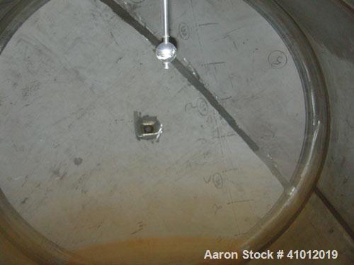 Used Clawson Tank Company Pressure Tank, 12,000 Gallon, 304L Stainless Steel, Horizontal.  125-1/2" diameter x 222" straight side, dished heads. Internal rated 20 psi at 100 deg F, and -20 deg F at 2...