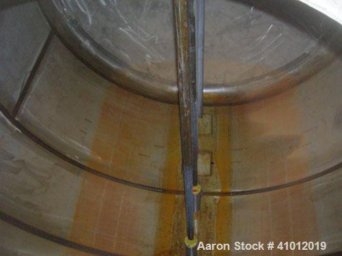 Used Clawson Tank Company Pressure Tank, 12,000 Gallon, 304L Stainless Steel, Horizontal.  125-1/2" diameter x 222" straight side, dished heads. Internal rated 20 psi at 100 deg F, and -20 deg F at 2...