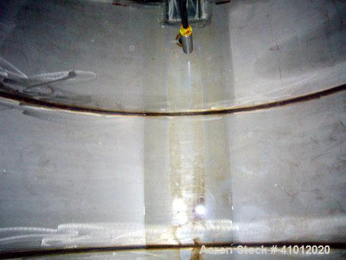 Used Clawson Tank Company Pressure Tank, 12,000 gallons, 304L stainless steel, horizontal.  125-1/2" diameter x 222" straight side, dished heads. Internal rated 20 psi at 100 deg F, and -20 deg F at ...