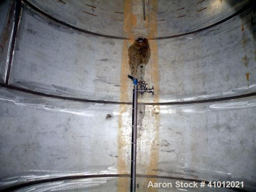 Used Clawson Tank Company Pressure Tank, 12,000 Gallon, 304L Stainless Steel, Horizontal.  125-1/2" diameter x 222" straight side, dished heads. Internal rated 20 psi at 100 deg F, and -20 deg F at 2...