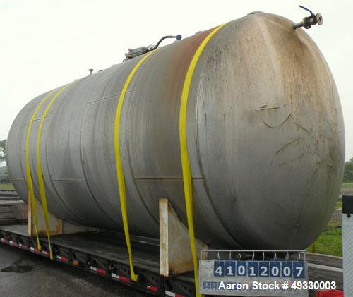 Used Clawson Tank Company 12,000 gallon Pressure Tank.