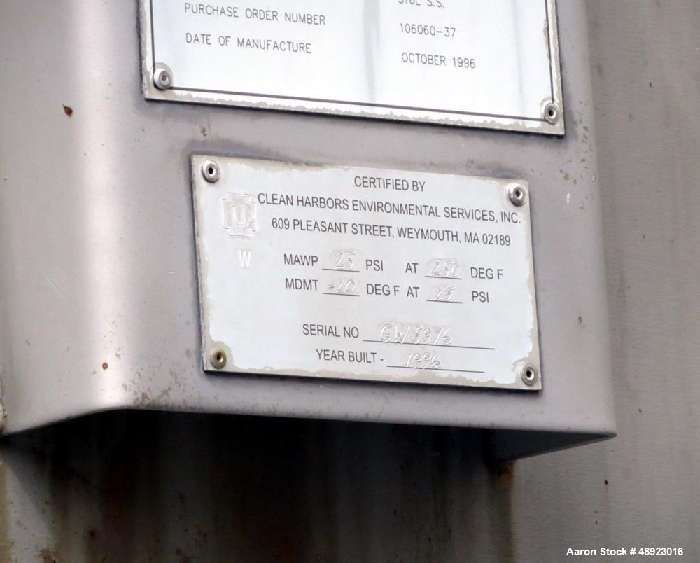 Used Tank, Clean Harbor, Approximately 5,200 Gallon.