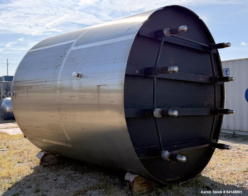 Food-Grade Stainless Steel Jacketed Mix Tank – 5,000 Gallon Crepaco