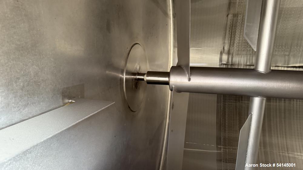 Food-Grade Stainless Steel Jacketed Mix Tank – 5,000 Gallon Crepaco