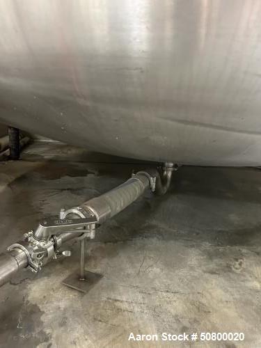 Crepaco 10,000 Gallon Single Wall Vertical Storage Tank.