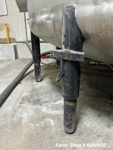 Crepaco 10,000 Gallon Single Wall Vertical Storage Tank.