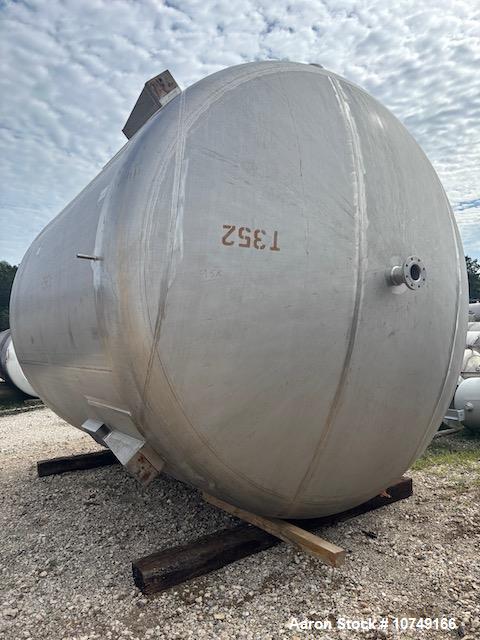 Unused Crown Iron Works 12,700 Gallon 316L Stainless Steel Vertical Process Vessel – ASME 15 PSI/Full Vacuum
