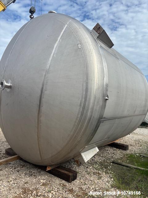 Unused Crown Iron Works 12,700 Gallon 316L Stainless Steel Vertical Process Vessel – ASME 15 PSI/Full Vacuum