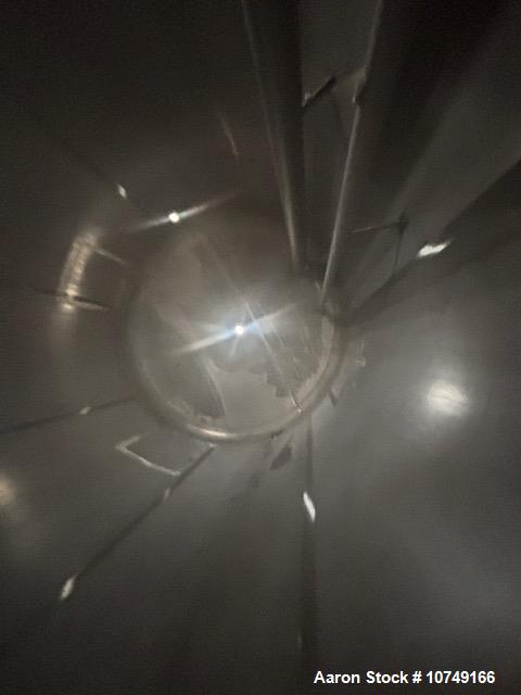 Unused Crown Iron Works 12,700 Gallon 316L Stainless Steel Vertical Process Vessel – ASME 15 PSI/Full Vacuum