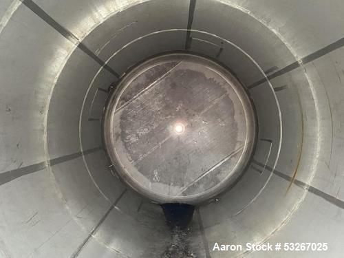 Unused-Crown Iron Works Co. 6,000 gallon 304L stainless steel vertical tank.