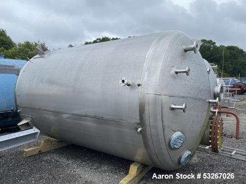 Unused-Crown Iron Works Co. 6000 gallon 316L stainless steel vertical pressure t