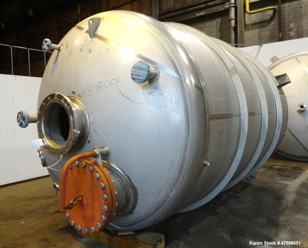 Unused- Crown Iron Works Pressure Tank, 5,497 Gallon, 304L Stainless Steel